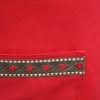 Rood keukenschort met Sint en op de andere kant Merry Christmas - Afbeelding 4