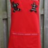 Rood keukenschort met Sint en op de andere kant Merry Christmas - Afbeelding 3