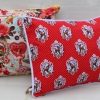 Vrolijke kussens met hertjes in het rood of met vrolijke vintage look- SALE - Afbeelding 6