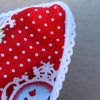 Vrolijke kussens met hertjes in het rood of met vrolijke vintage look- SALE - Afbeelding 4