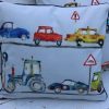 Kussens lichtgrijs met auto's erop - Afbeelding 7