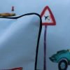 Kussens lichtgrijs met auto's erop - Afbeelding 2