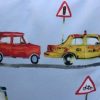 Kussens lichtgrijs met auto's erop - Afbeelding 4