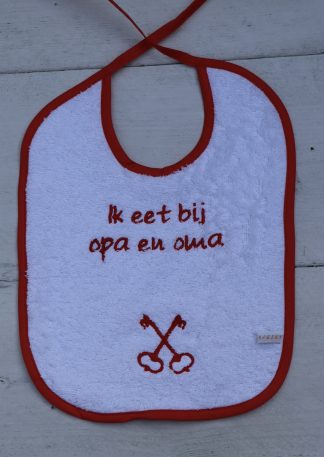 Witte slab om bij je Leidse opa en oma te eten
